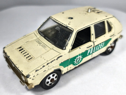 VOLKSWAGEN GOLF MK1 Policja Mebetoys '80 Kremowy 1:43 Made in Italy – zdjęcie 2