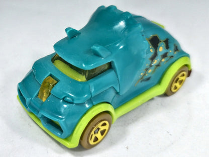 Tricera-Truck Hot Wheels 2018 Street Beasts 1:64 Luzak Turkusowy – zdjęcie 2