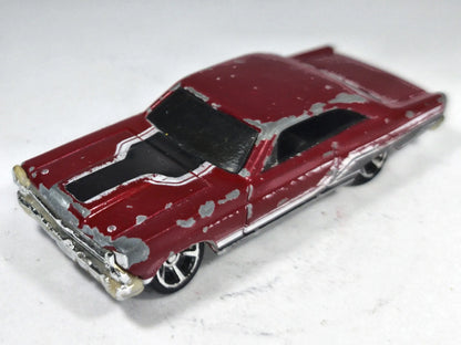 1966 Ford Fairlane GT Hot Wheels 1:64 Luzak Bordowy Muscle Car – zdjęcie 2