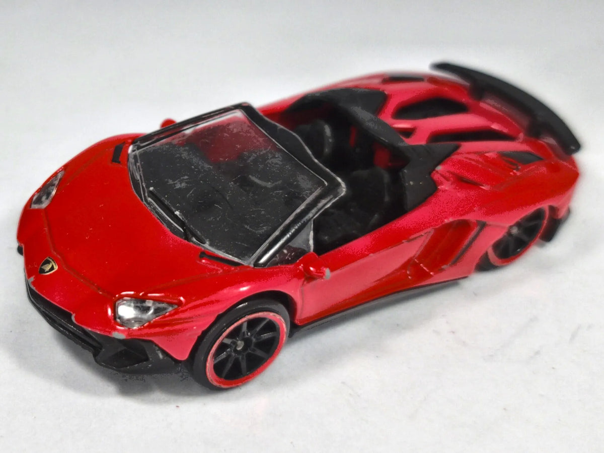 Lamborghini Aventador Sv Roadster Majorette Czerwony 1:64 – zdjęcie 2