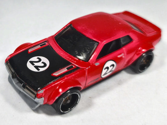 '70 Toyota Celica Hot Wheels 2012 1:64 Coupe 22 Luzak Czerwony – zdjęcie 2