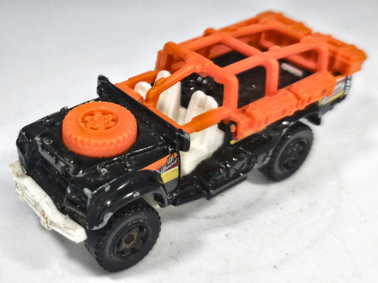 Sahara Survivor Matchbox 1:64 Luzak Czarny Off-Road Jak Land Rover Defender – zdjęcie 2