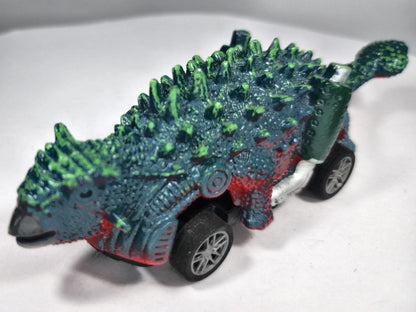 Ankylosaurus Character Car Cars Dinobros Niebieski 1:55 – zdjęcie 2