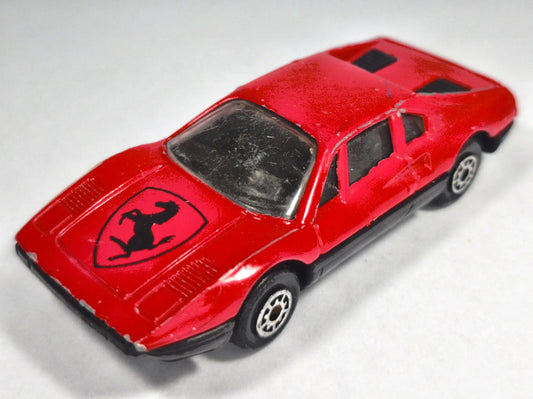 FERRARI 308 GTB, McToy Ok. 1980–90, Die cast, Czerwony, 1:57, Resoraki – zdjęcie 2