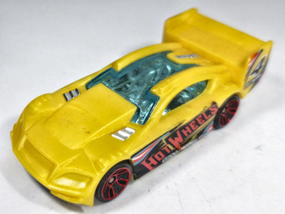 Time Tracker Hot Wheels 2002 First Editions 1:64 Luzak Żółty – zdjęcie 2