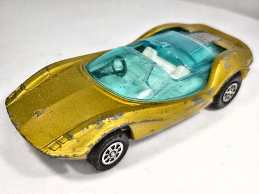 ADAMS PROBE 16 Whizzwheels Corgi Złoty 1:43 Made in Gt Britain – zdjęcie 2