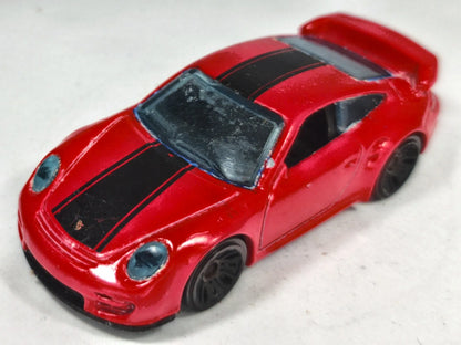 Porsche 911 GT3 RS Hot Wheels 2007 1:64 Luzak Czerwony – zdjęcie 2
