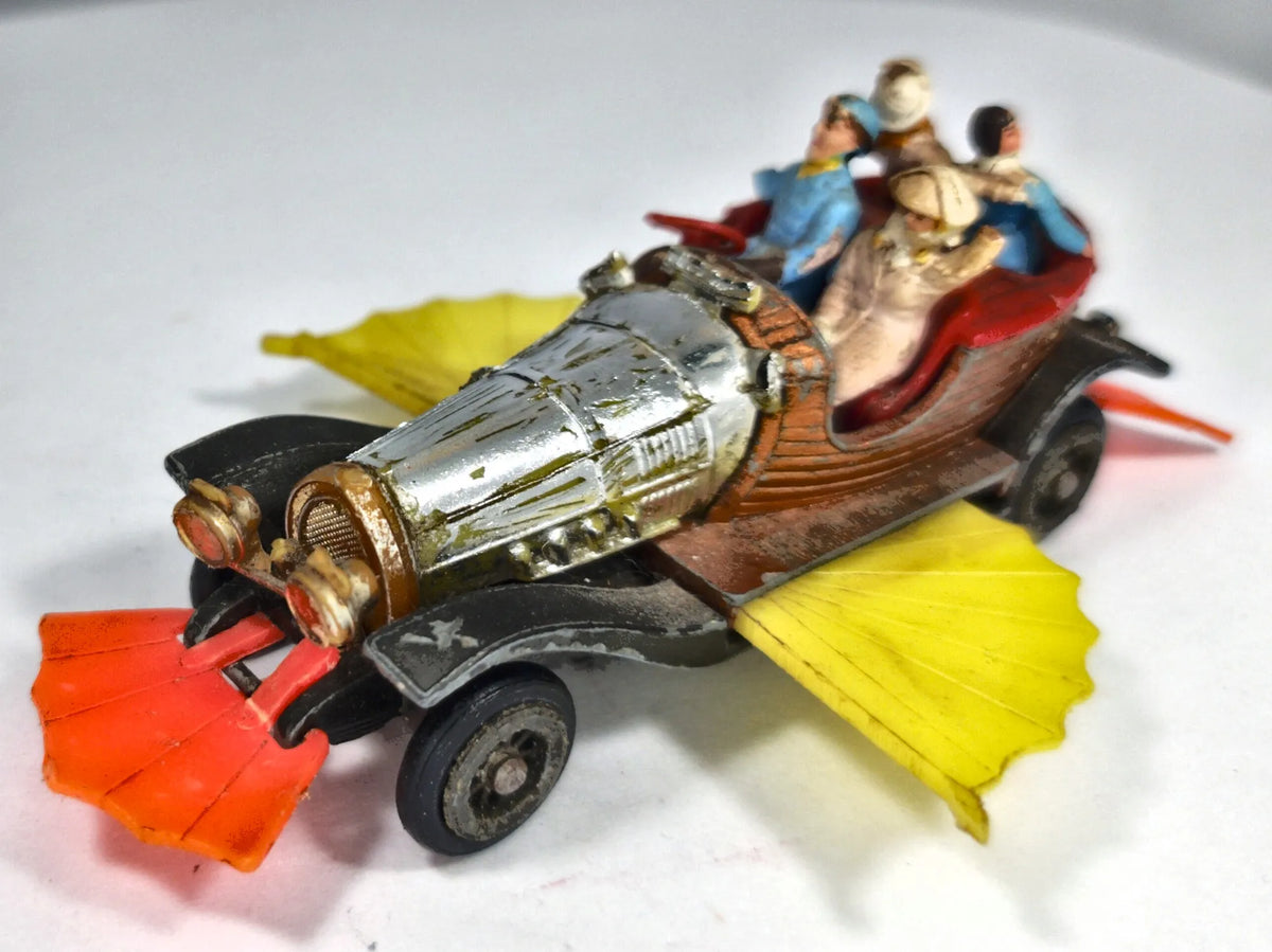 CHITTY CHITTY BANG BANG Husky '60 Brązowy 1:50 Made in Great Britain – zdjęcie 2