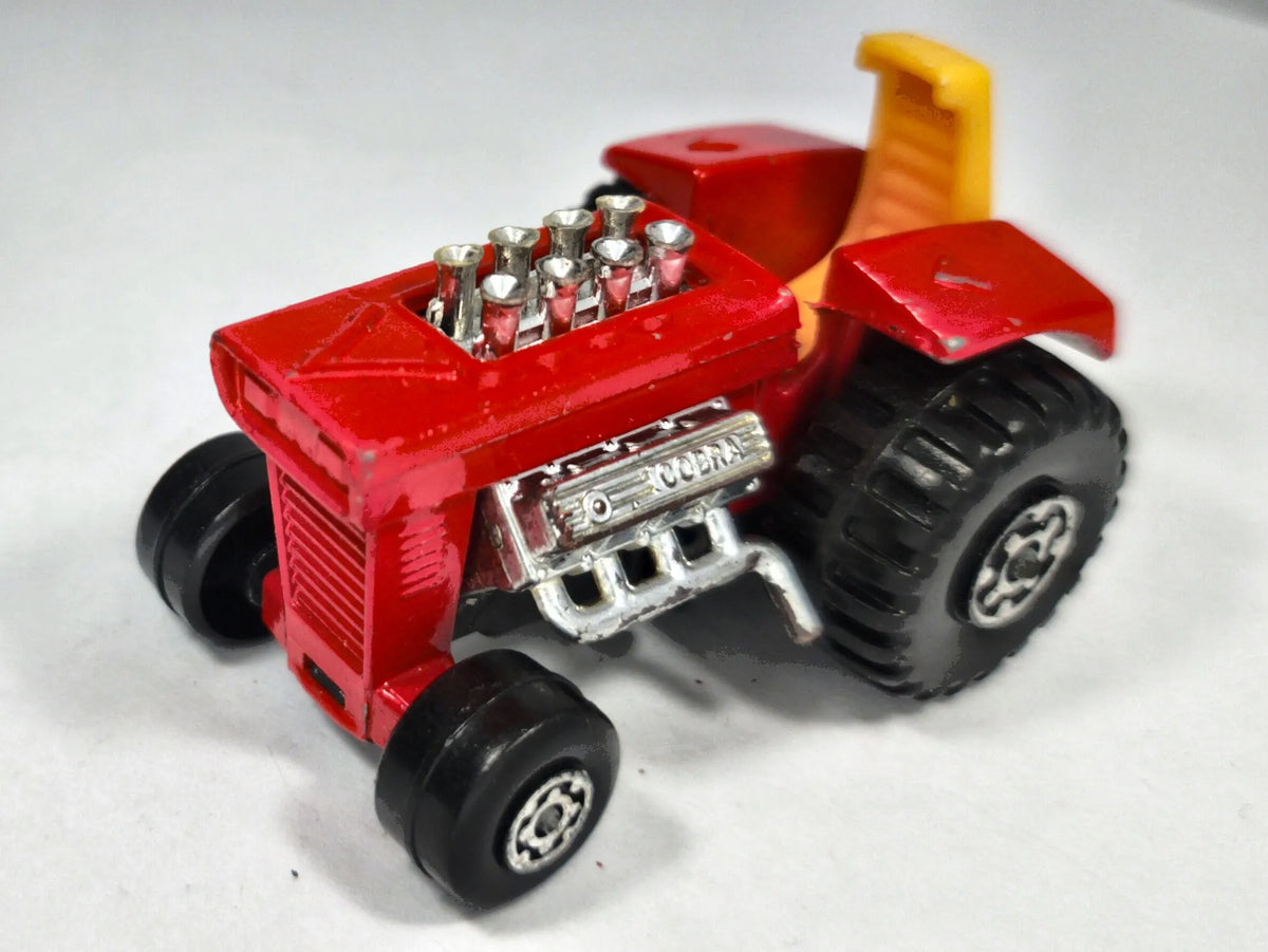 Pulling Tractor Mainline Hot Wheels 1972 Czerwony 1:64 Made in England – zdjęcie 2