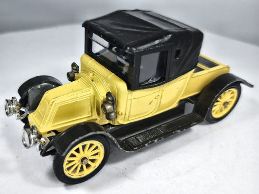 1910 Renault 12/16 Classics Corgi '70 Żółty 1:32 Made in Gt Britain – zdjęcie 2