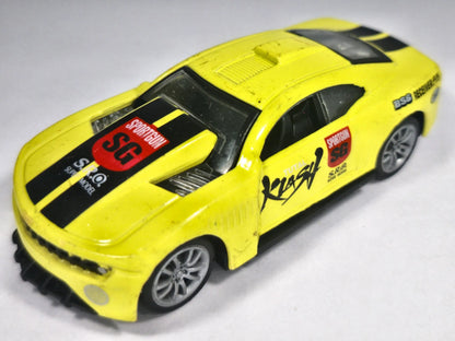 Jak CHEVROLET CAMARO, Klasch Sportgun SG, Die cast, Żółty, 1:55, Resoraki – zdjęcie 2