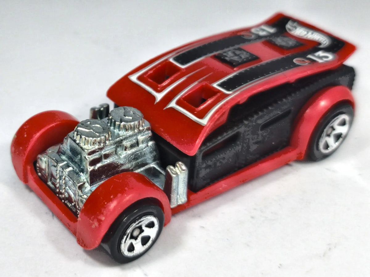 Fast Cash Hot Wheels 2000 Track Stars 1:64 3 Luzak Czerwony – zdjęcie 2
