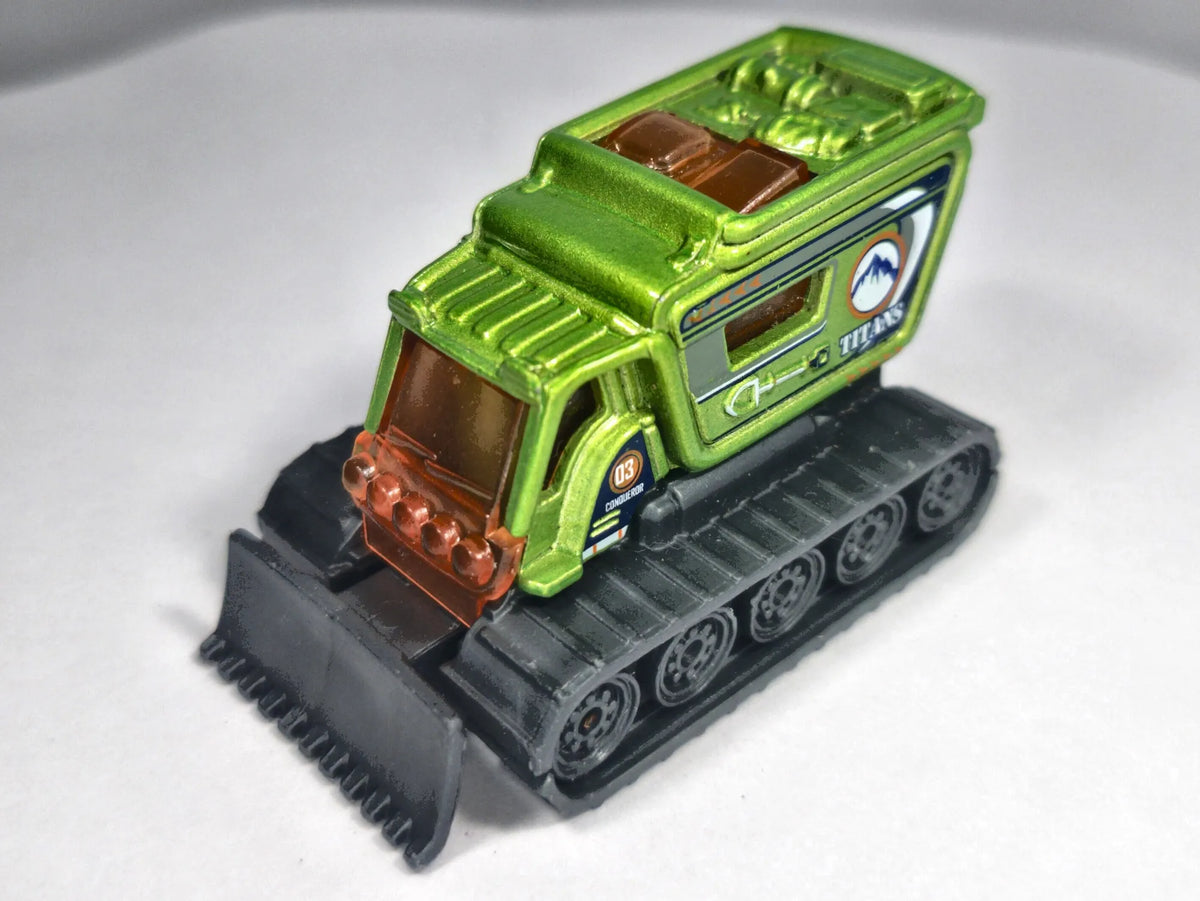 BLIZZARD BUSTER, TITANS, Matchbox 2011, 2013, Die cast MB 934 Zielony, 1:64 – zdjęcie 2