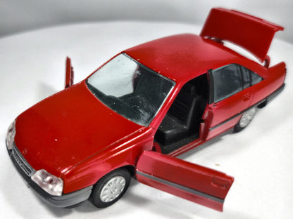 OPEL OMEGA 3000 GAMA '80 Czerwony 1:43 Made in Western Germany – zdjęcie 2