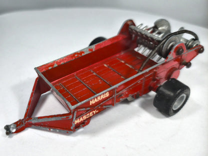 Massey-Harris Manure Dinky Toys 1:43 Przyczepa Rolnicza Luzak Czerwony – zdjęcie 2