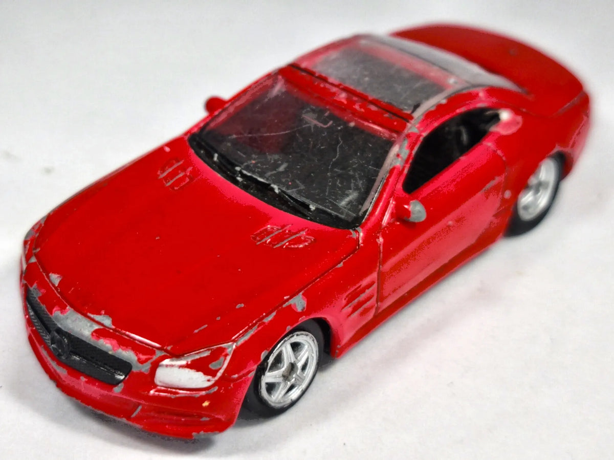 Mercedes-Benz Sl500 Welly Czerwony 1:62 – zdjęcie 2