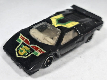 Lamborghini Countach Pioneer 1:64 5 Luzak Czarny Wyścig – zdjęcie 2