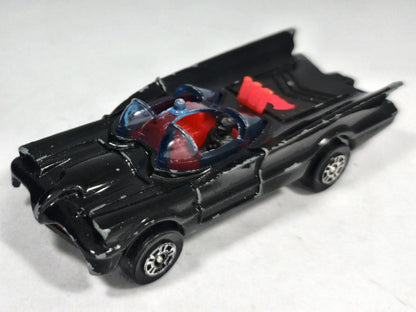 BATMOBILE Corgi Juniors Komiksy Corgi 1976 Czarny 1:64 Made in Gt Britain – zdjęcie 2
