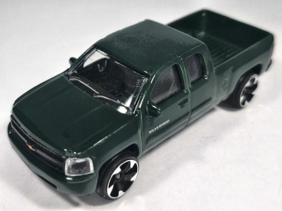CHEVROLET SILVERADO, Majorette, Die cast REF:217E, Zielony, 1:71, Resoraki – zdjęcie 2