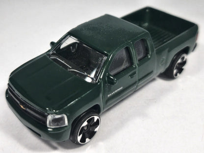 CHEVROLET SILVERADO, Majorette, Die cast REF:217E, Zielony, 1:71, Resoraki – zdjęcie 2