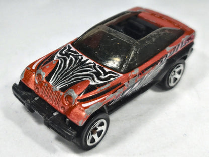 Neet Streeter Hot Wheels 1:64 Luzak Czerwony – zdjęcie 2