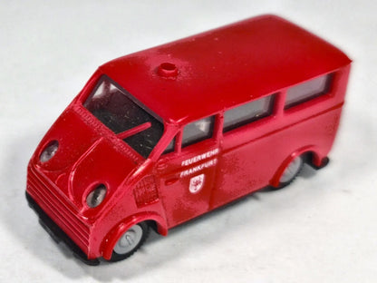 DKW F 89 L SCHNELLASTER Straż pożarna Praliné 1:87 Made in West Germany – zdjęcie 2