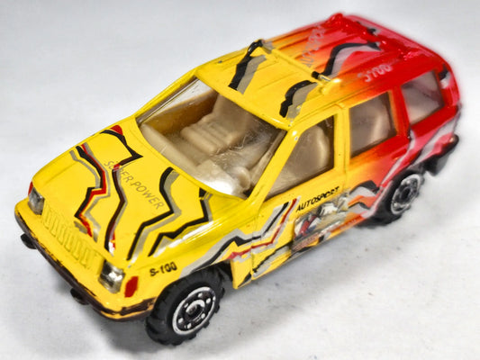 Jeep Grand Cherokee Pioneer 07/10 1:64 FULL POWER Luzak Żółty – zdjęcie 2
