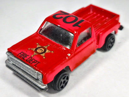 CHEVROLET C10 STEPSIDE, Zylmex, Die cast, Czerwony, 1:66, Resoraki – zdjęcie 2