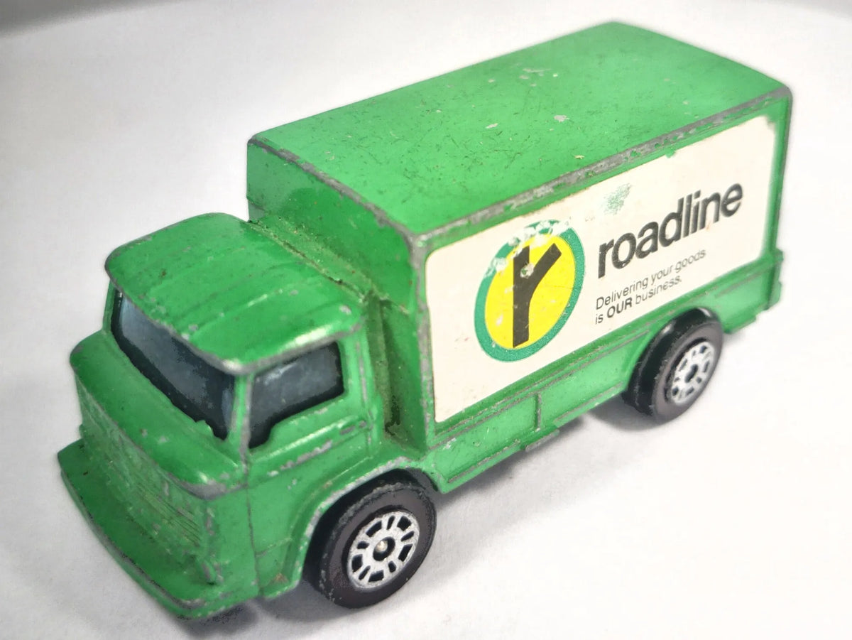 LEYLAND TERRIER, Roadline, Corgi Juniors, Made in Gt Britain, Zielony, 1:87 – zdjęcie 2