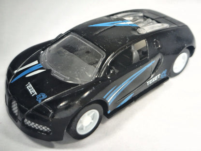 Jak Bugatti Veyron, SV. TEZET, Die cast, Czarny, 1:64, Resoraki – zdjęcie 2