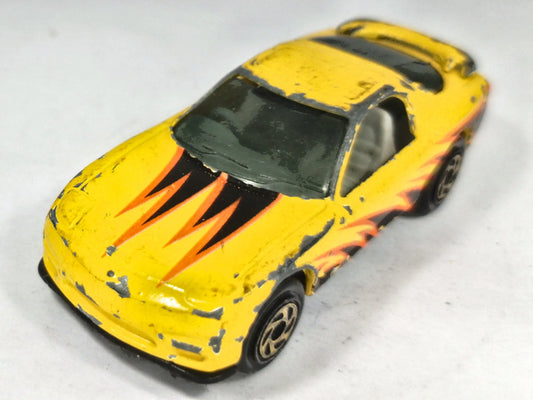 Mazda RX-7 Matchbox 1958 1:56 Luzak Żółty – zdjęcie 2