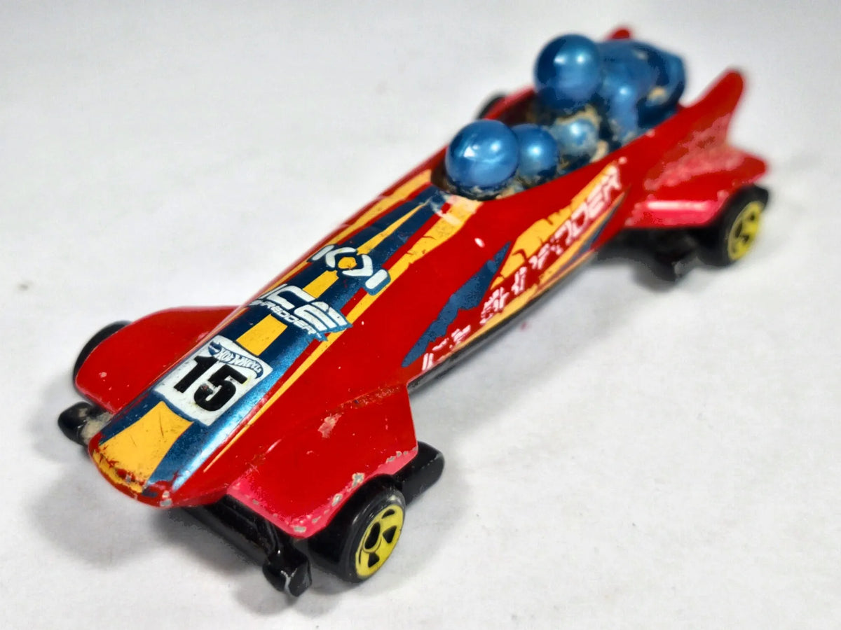 Ice Shredder HW Snow Stormers Hot Wheels 2016 Czerwony 1:64 – zdjęcie 2