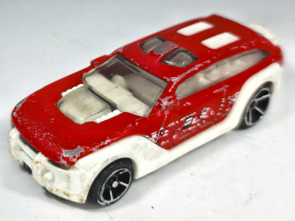 HW Pursuit Hot Wheels 2012 1:64 Luzak Czerwony – zdjęcie 2