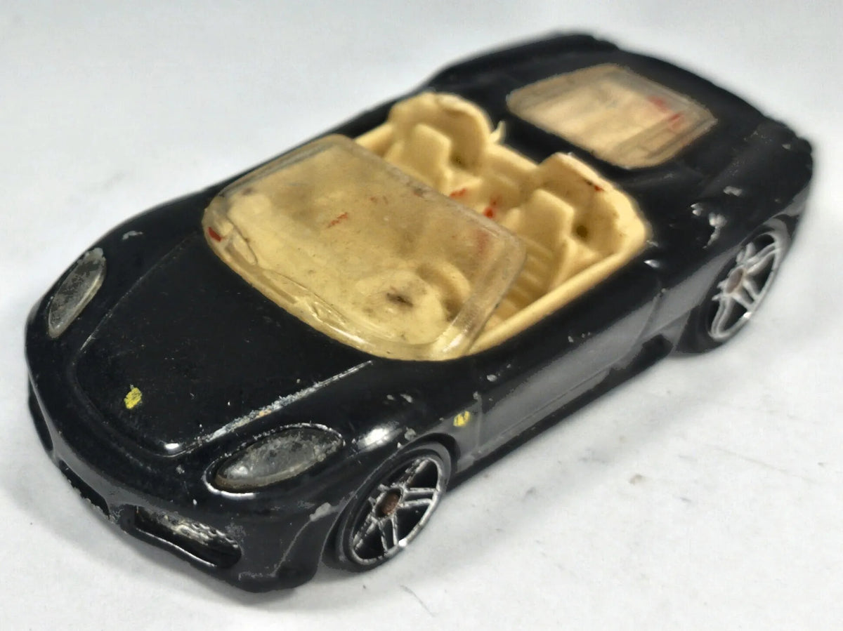 Ferrari F430 Spider Hot Wheels 1:64 Luzak Czarny – zdjęcie 2