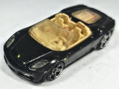 Ferrari F430 Spider Hot Wheels 1:64 Luzak Czarny – zdjęcie 2