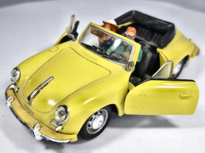 1969 Porsche 356B Cabriolet Hongwell Żółty 1:43 1969 PORSCHE 356B CABRIOLET – zdjęcie 2