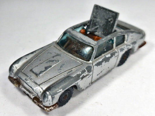 JAMES BONDS ASTON MARTIN Husky '60 Srebrny 1:60 Made in Gt Britain – zdjęcie 2