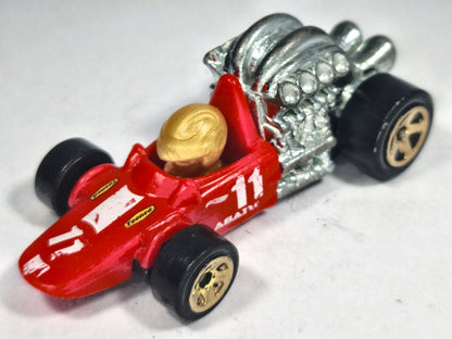 HEAD STARTER, Hot Wheels 2016, Die cast DTX05, Czerwony, 1:64, Resoraki – zdjęcie 2