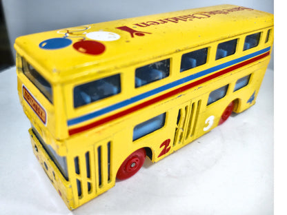 Autobus Piętrowy The Londoner Daimler Fleetline Matchbox 1972 Żółty 1:43 – zdjęcie 2