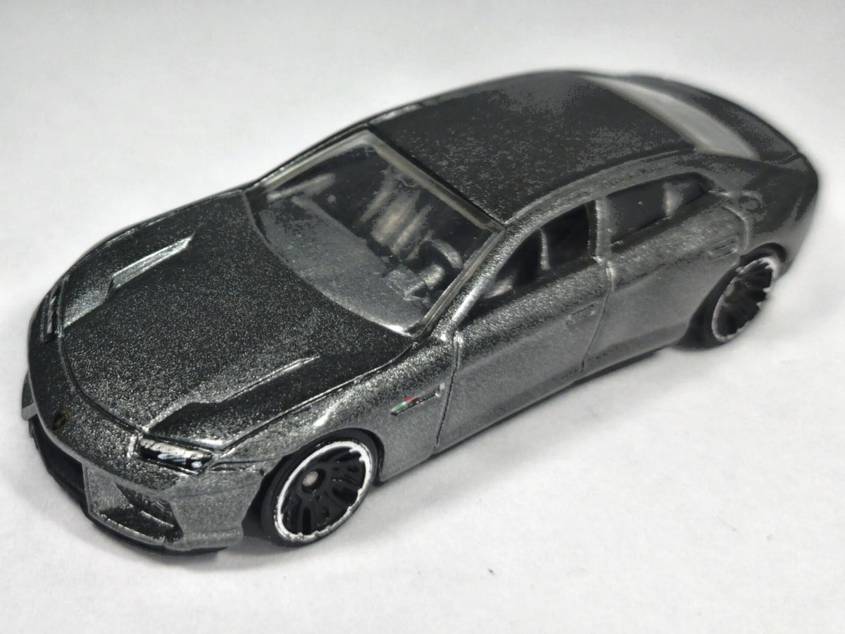 Lamborghini Estoque Hot Wheels 2011 New Models 1:64 Luzak Grafitowy – zdjęcie 2