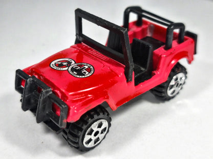 JEEP CJ STRAŻ POŻARNA Unbranded Czerwony 1:55 – zdjęcie 2