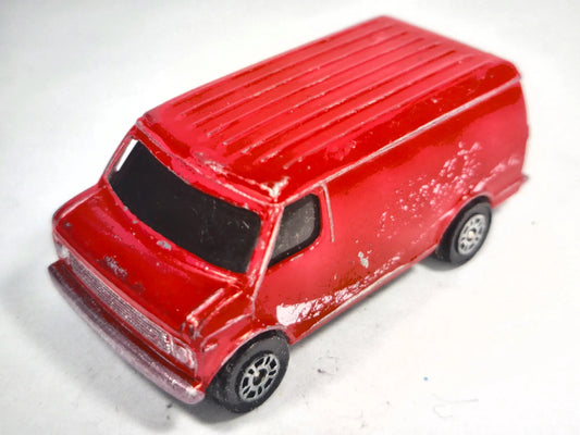 U.S. VAN, Corgi Juniors, Made in Gt Britain, Die cast, Czerw, 1:64 Resoraki – zdjęcie 2