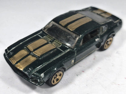 Ford Mustang Mach 1 Majorette 1:66 Made in France Zielony Custom Model – zdjęcie 2