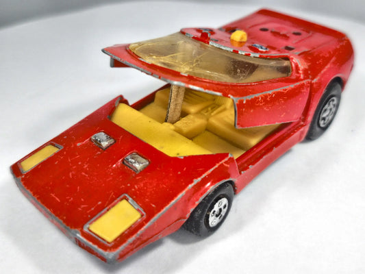 "SHOVEL NOSE", Matchbox 1971, Die cast K-32/40, Czerwony, 1:43, Resoraki – zdjęcie 2