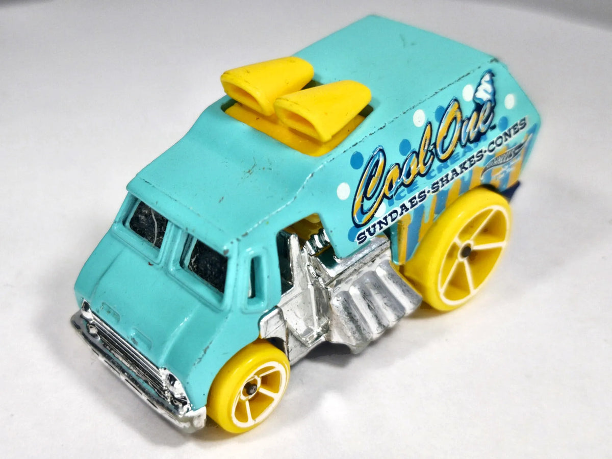 COOL ONE SHAKES Hot Wheels 2004 Turkusowy 1:64 – zdjęcie 2