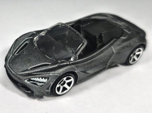 McLaren 720S Spider Matchbox 2019 1:64 Luzak Szary – zdjęcie 2