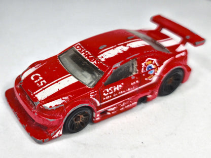 Amazoom Hot Wheels 2001 1:64 Oshkosh Fire Department Luzak Czerwony – zdjęcie 2