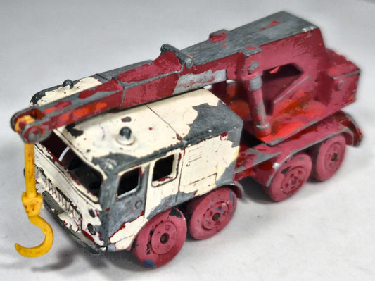 WHEEL CRANE TVP Seriale SIKU '70 Czerwony 1:70 Made in Germany – zdjęcie 2