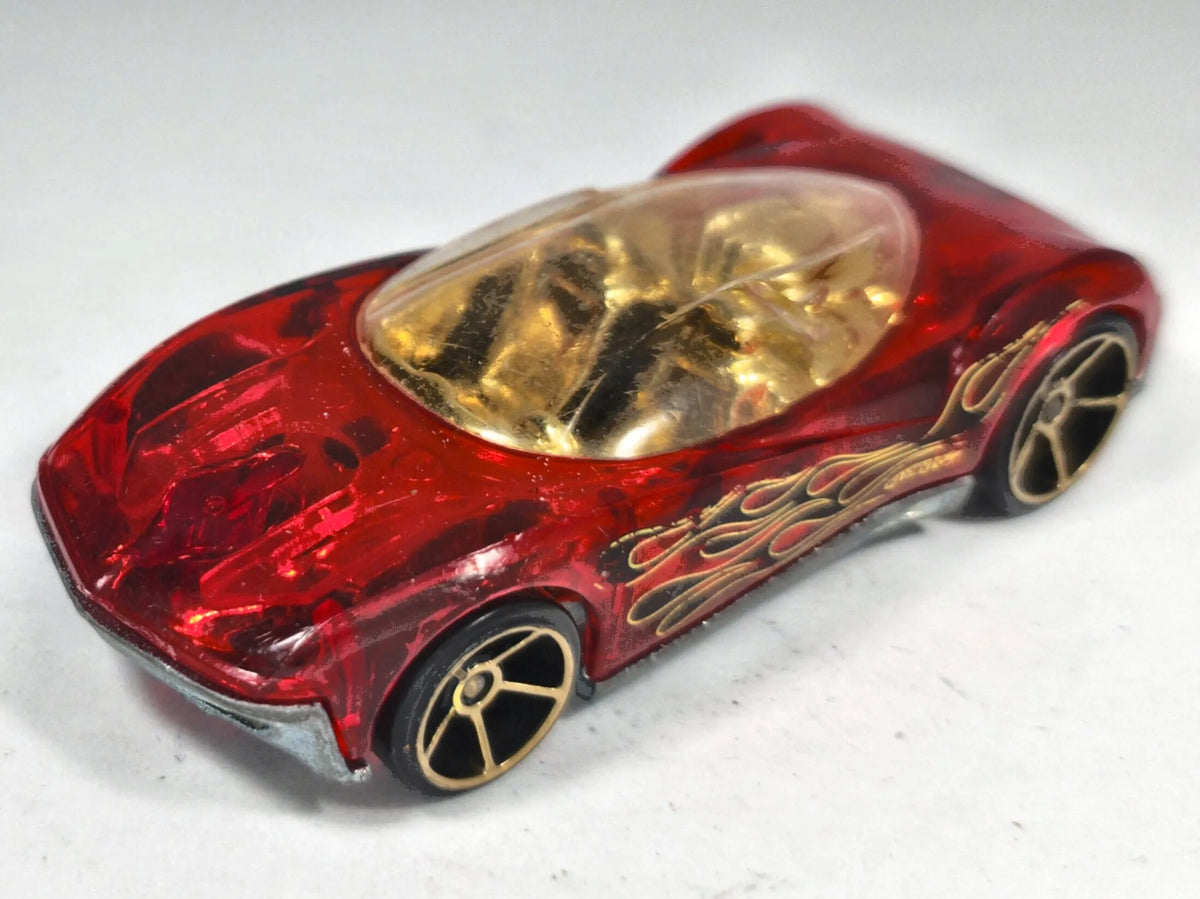 Phastasm Hot Wheels 2005 First Editions 1:64 Luzak Czerwony – zdjęcie 2