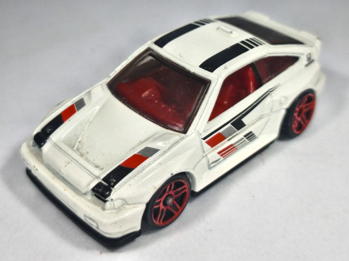 1985 HONDA CR-X, Hot Wheels 2015, Die cast 1 NL, Biały, 1:64, Resoraki – zdjęcie 2